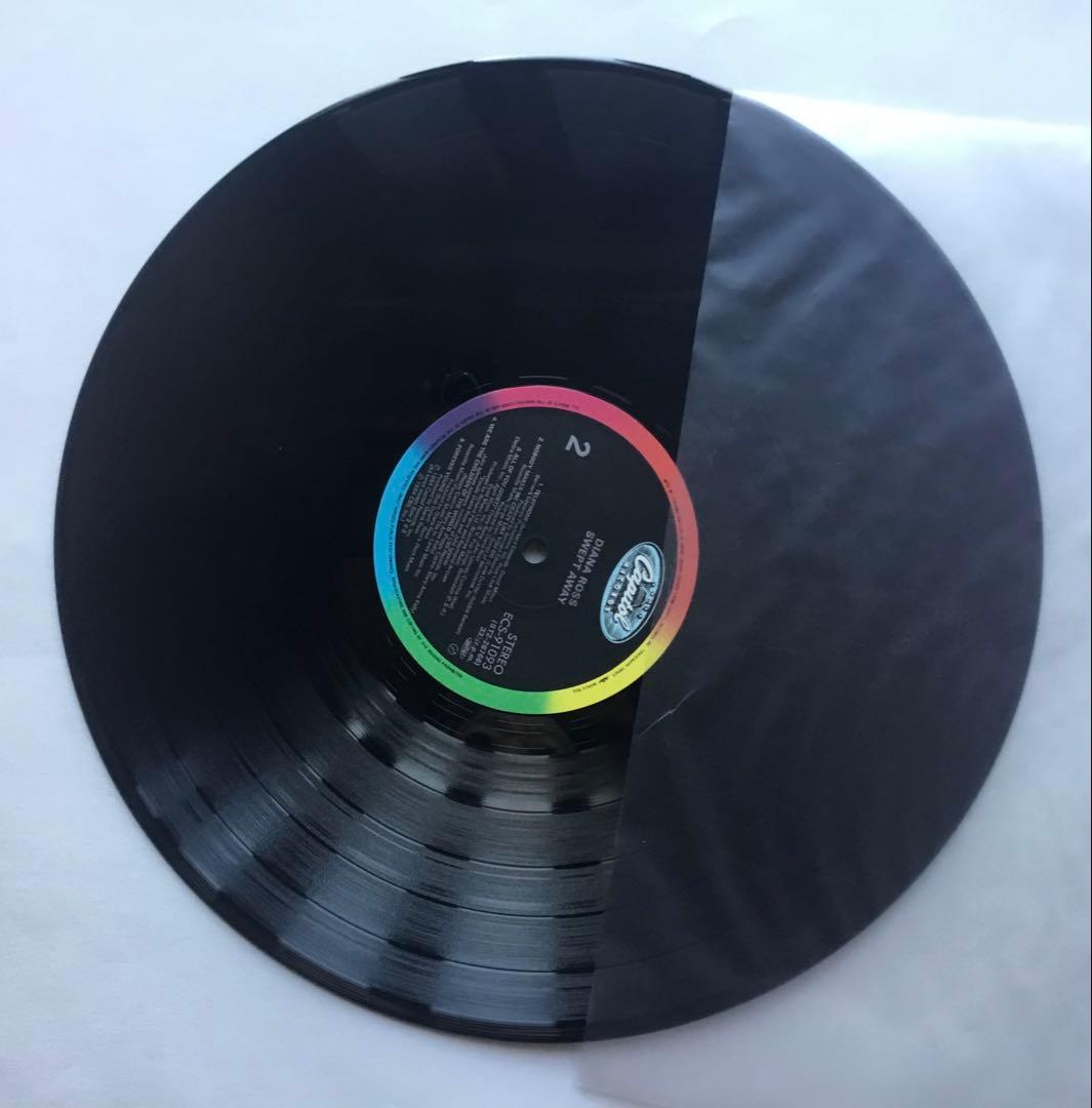 Diana Ross Swept Away Soul LP with Obi Near Mint Used Record | Japansoundstore