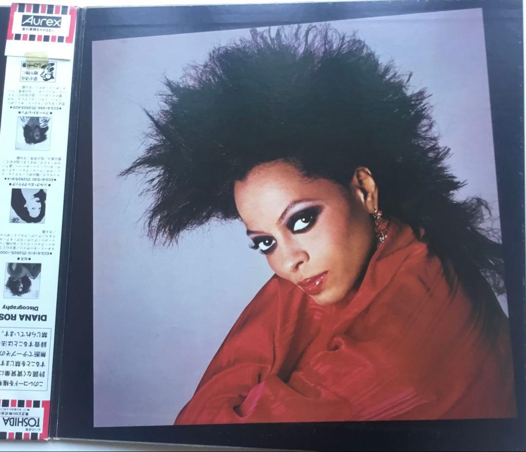 Diana Ross Swept Away Soul LP with Obi Near Mint Used Record | Japansoundstore