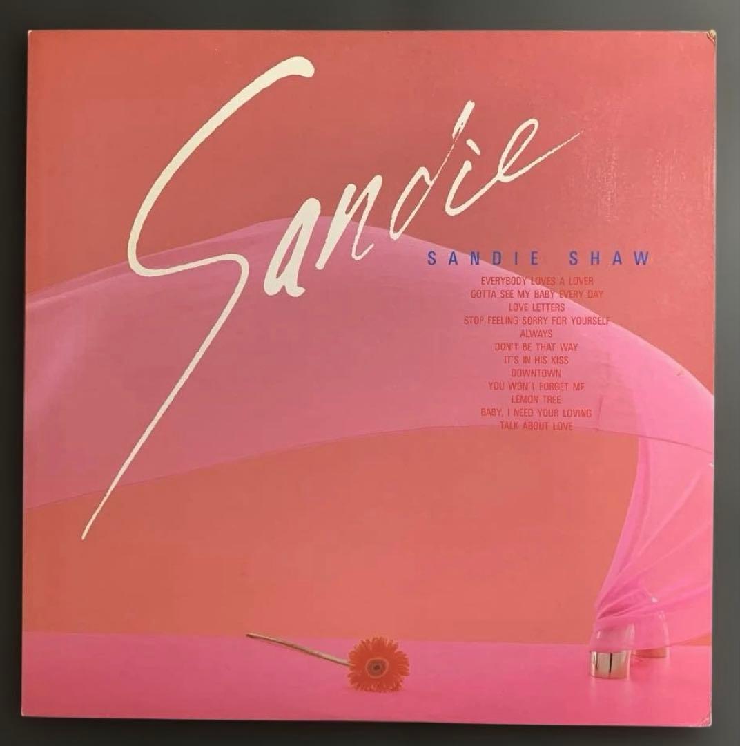 Sandie Shaw - Sandie 1986 Japanese Pressing LP Record Pop Rock With Obi