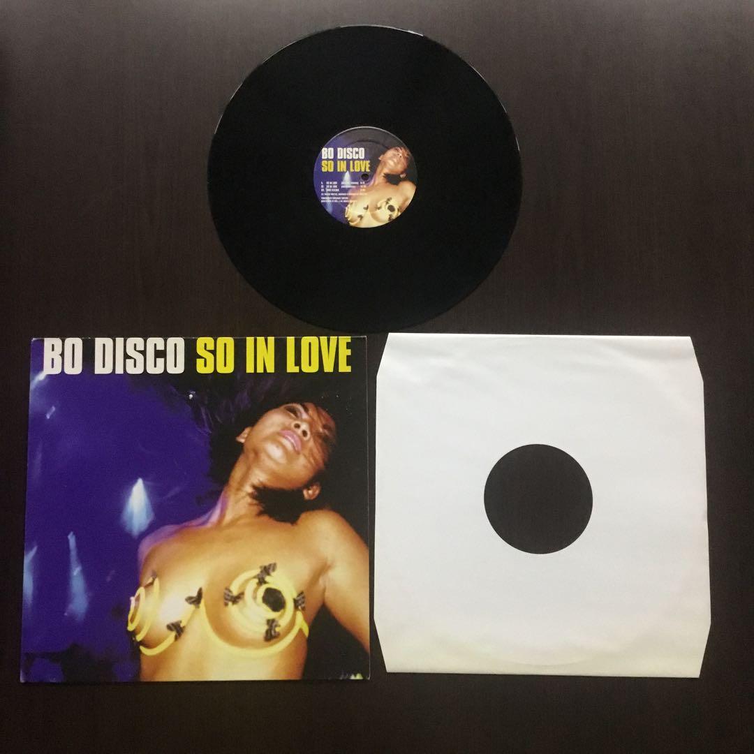 Bo Disco - So In Love - 12" Vinyl Record - Rare Electronic Dance - Import