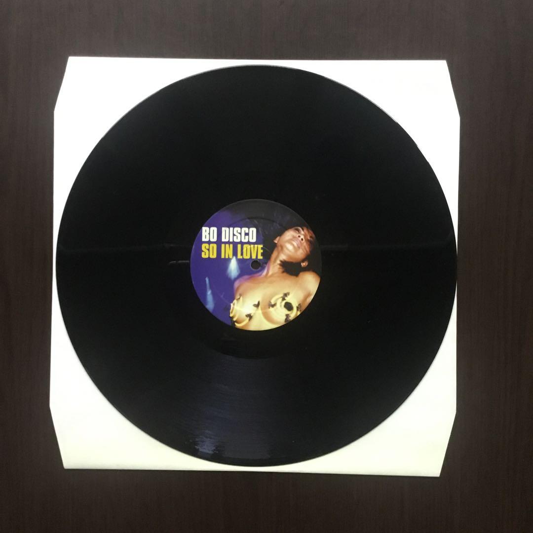 Bo Disco - So In Love - 12" Vinyl Record - Rare Electronic Dance - Import