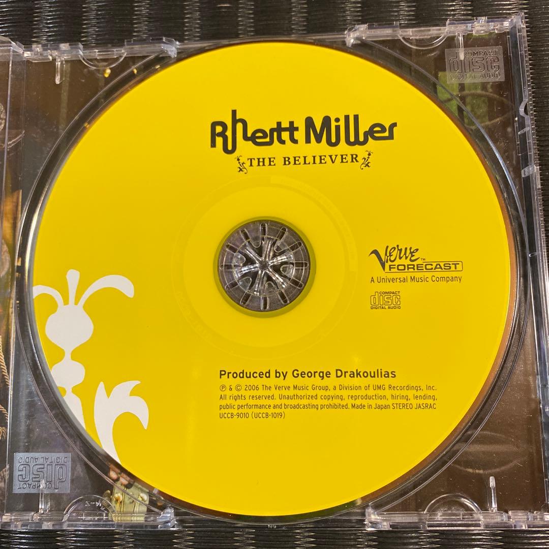 Rhett Miller The Believer Japan Press CD with OBI 2006 Limited Edition