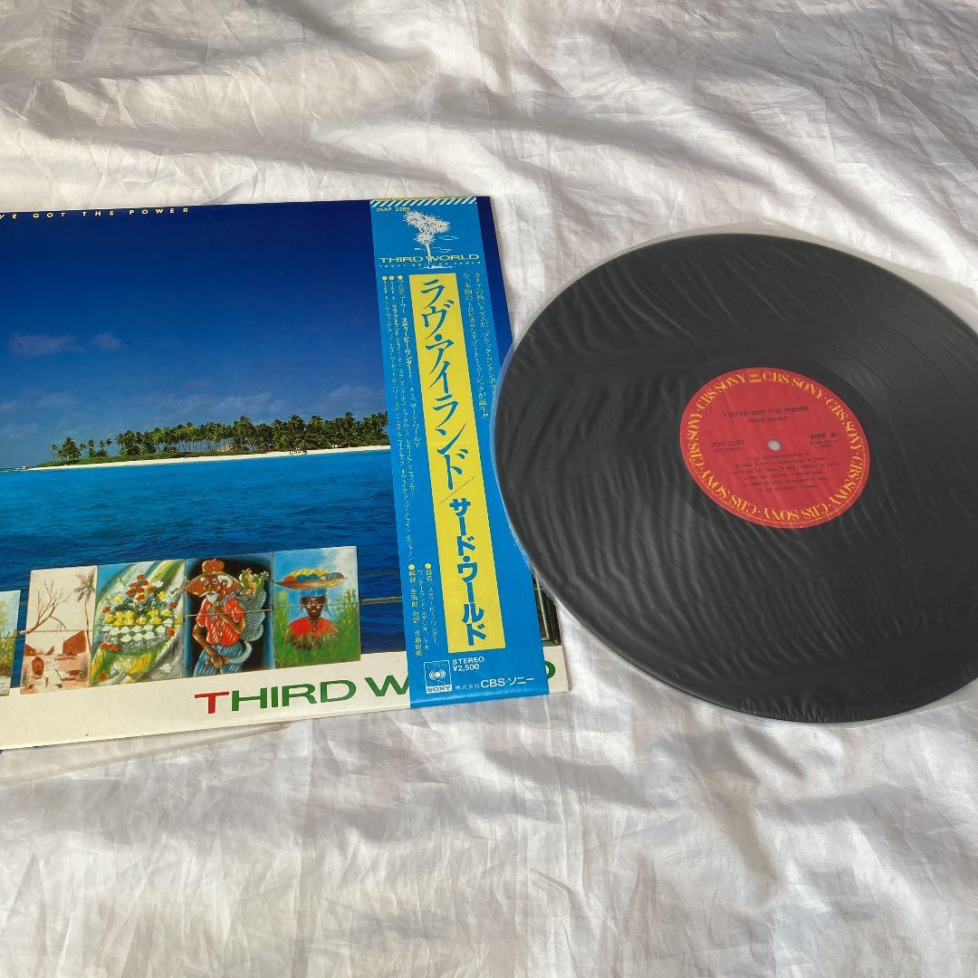 Third World - You've Got The Power LP Japan Obi Stevie Wonder Reggae Soul