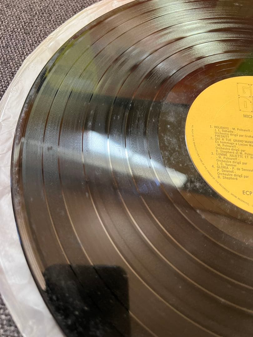 Michel Polnareff Gold Disc Series Japan Vinyl LP ECPN-12 Obi French Pop Rare