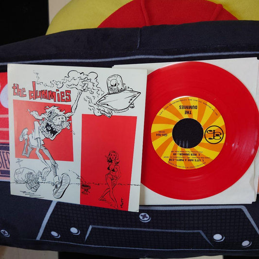 The Dummies - I'm Gone b/w Let's Have A Party 7" Red Vinyl Get Hip Records