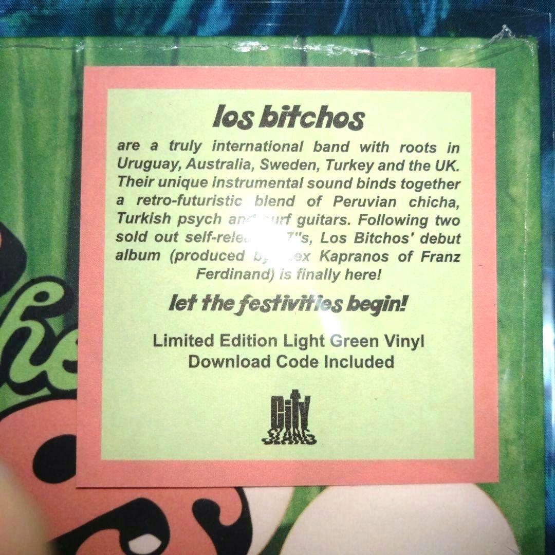 Los Bitchos - Let the Festivities Begin! LP Light Green Vinyl