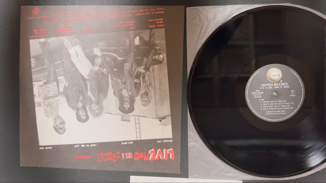 Guns N' Roses GN'R Lies & Live ?!*@ Like a Suicide Vinyl Record | Japansoundstore