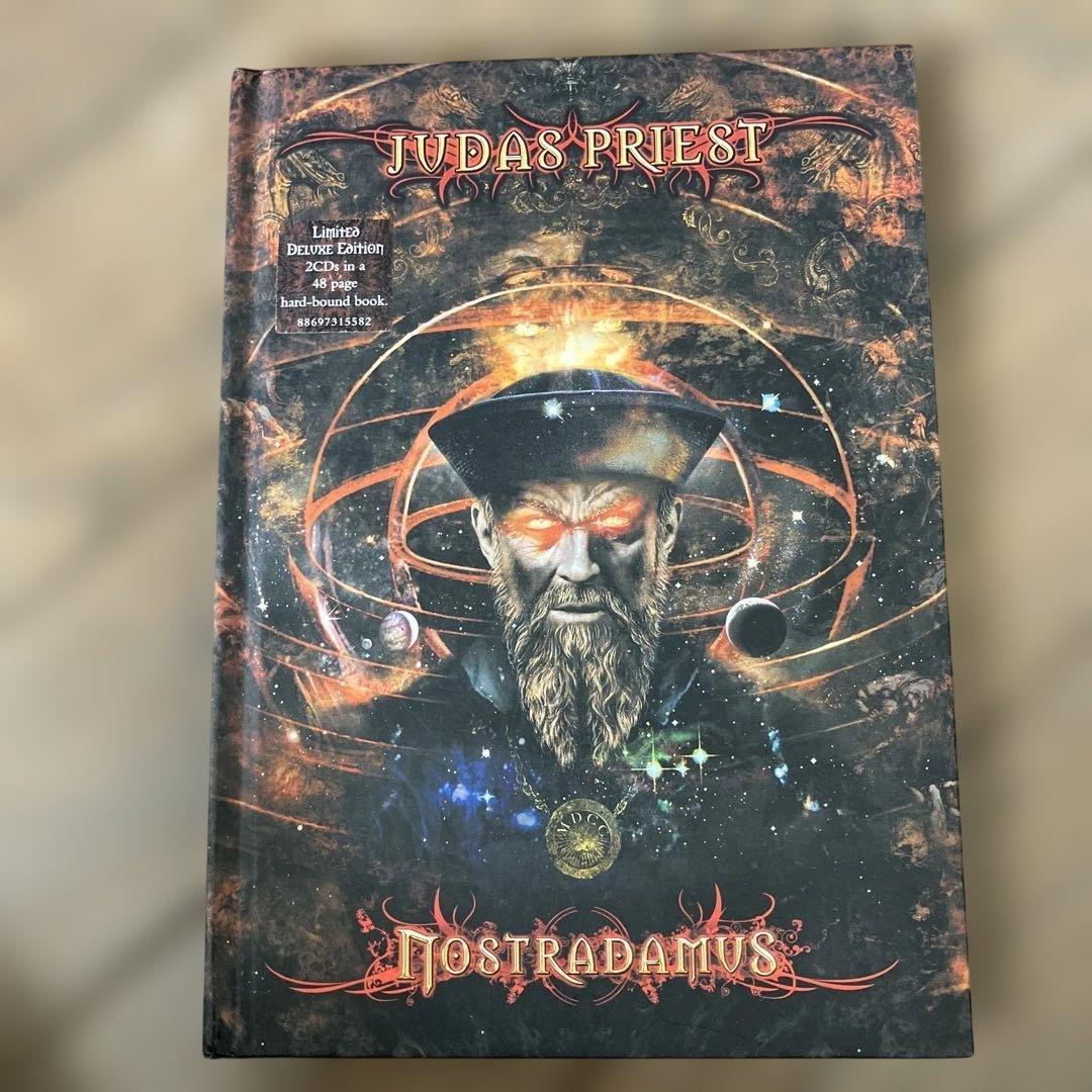 Judas Priest - Nostradamus 2CD Limited Deluxe Edition Hard-Bound Book EU Import