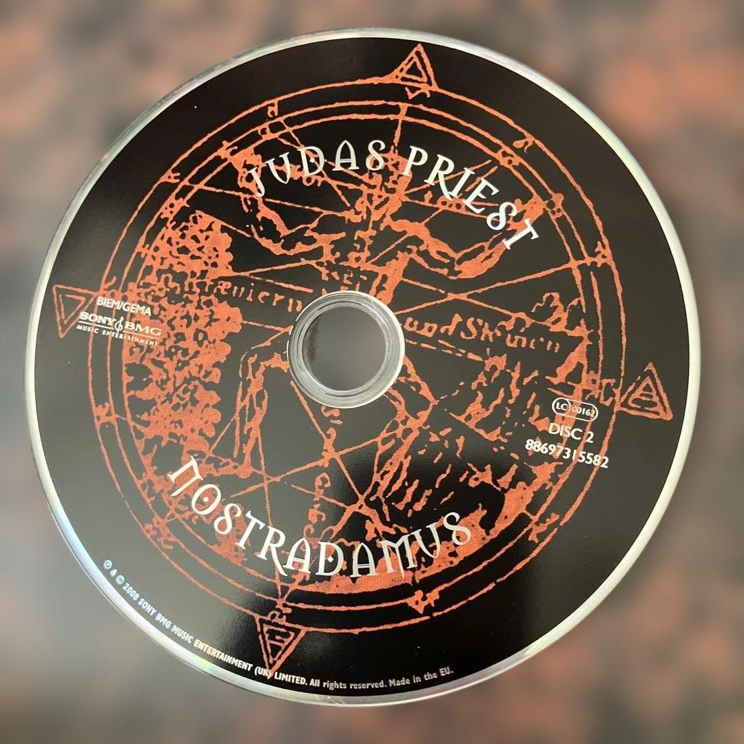 Judas Priest - Nostradamus 2CD Limited Deluxe Edition Hard-Bound Book EU Import