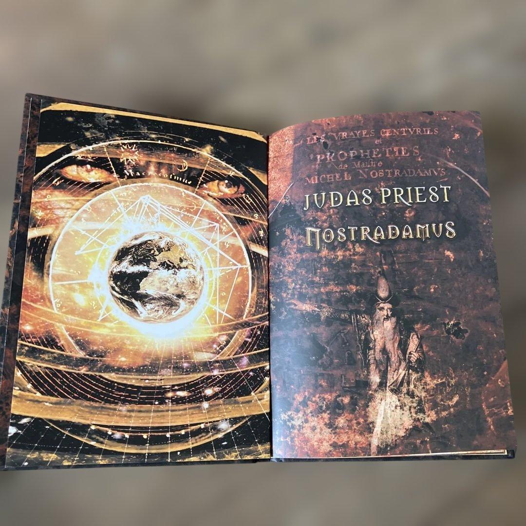 Judas Priest - Nostradamus 2CD Limited Deluxe Edition Hard-Bound Book EU Import
