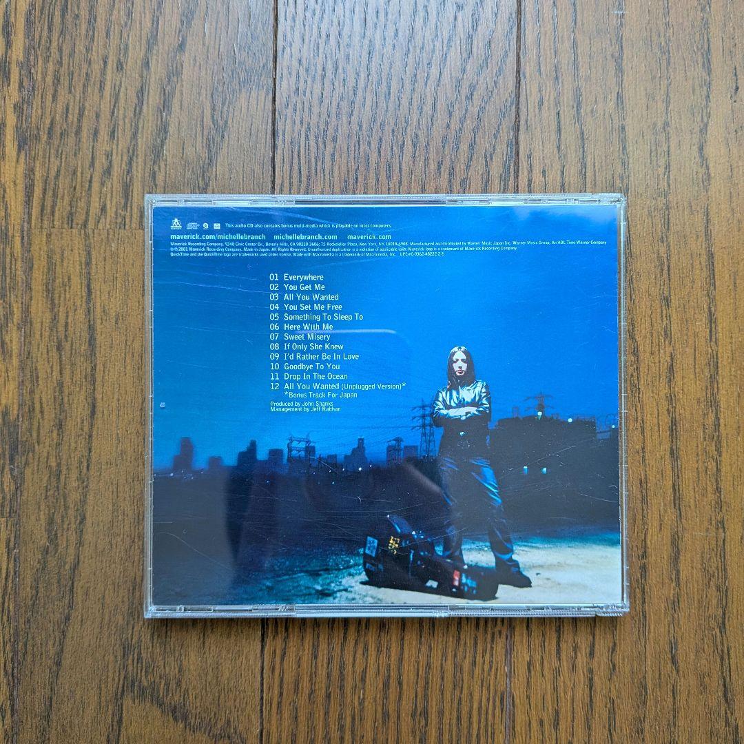 Michelle Branch The Spirit Room CD Japan Press with OBI Limited Bonus Track