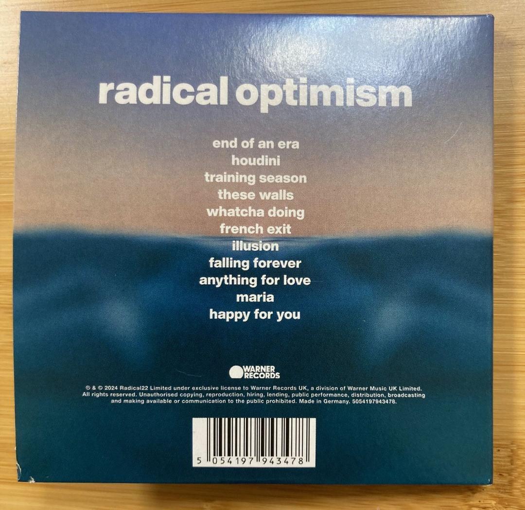 Dua Lipa Signed Radical Optimism CD Limited Edition  with Minor Damage | Japansoundstore