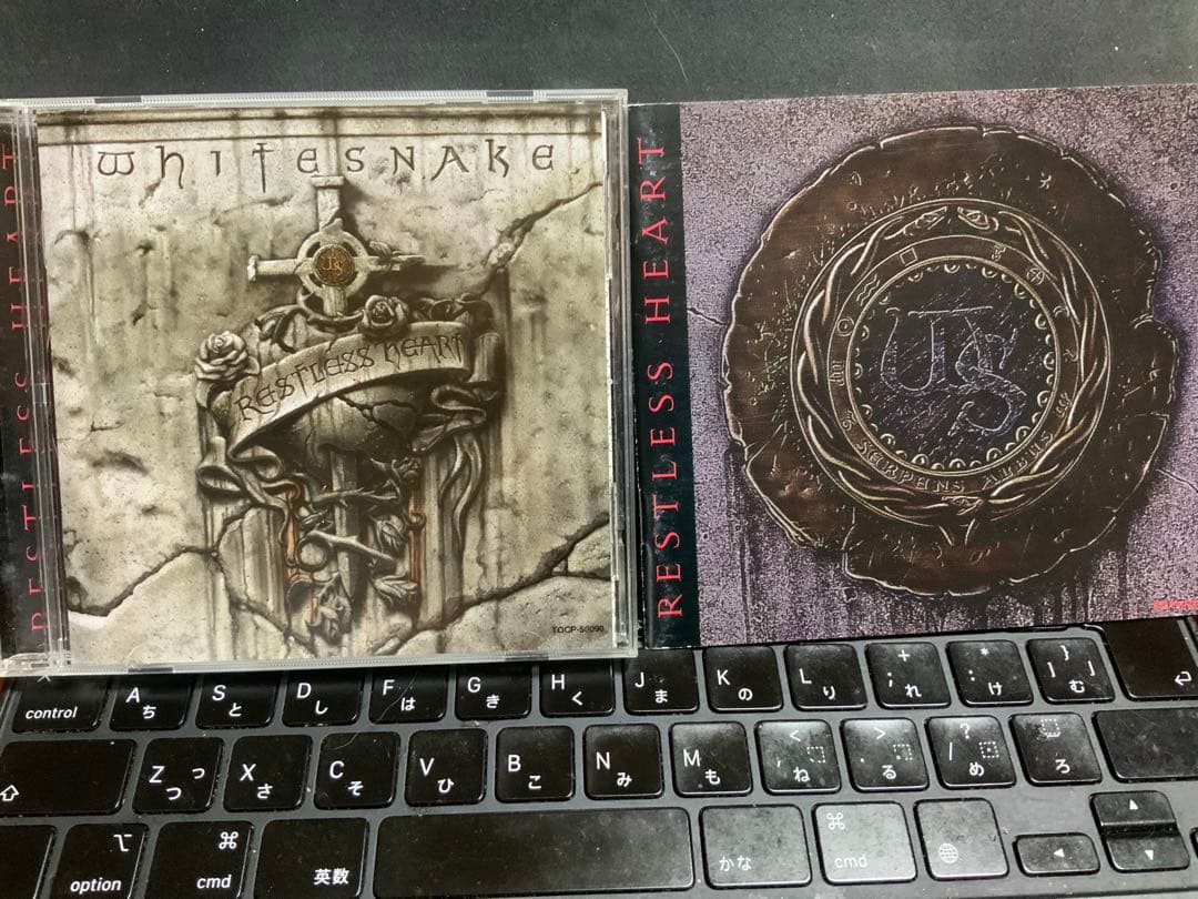 Whitesnake - Restless Heart CD Japan Press, 3 Bonus Tracks, with OBI, 1997