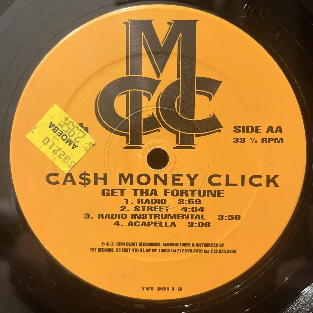 Ca$h Money Click - 4 My Click / Get Tha Fortune 12" Vinyl Hip Hop Blunt 1994