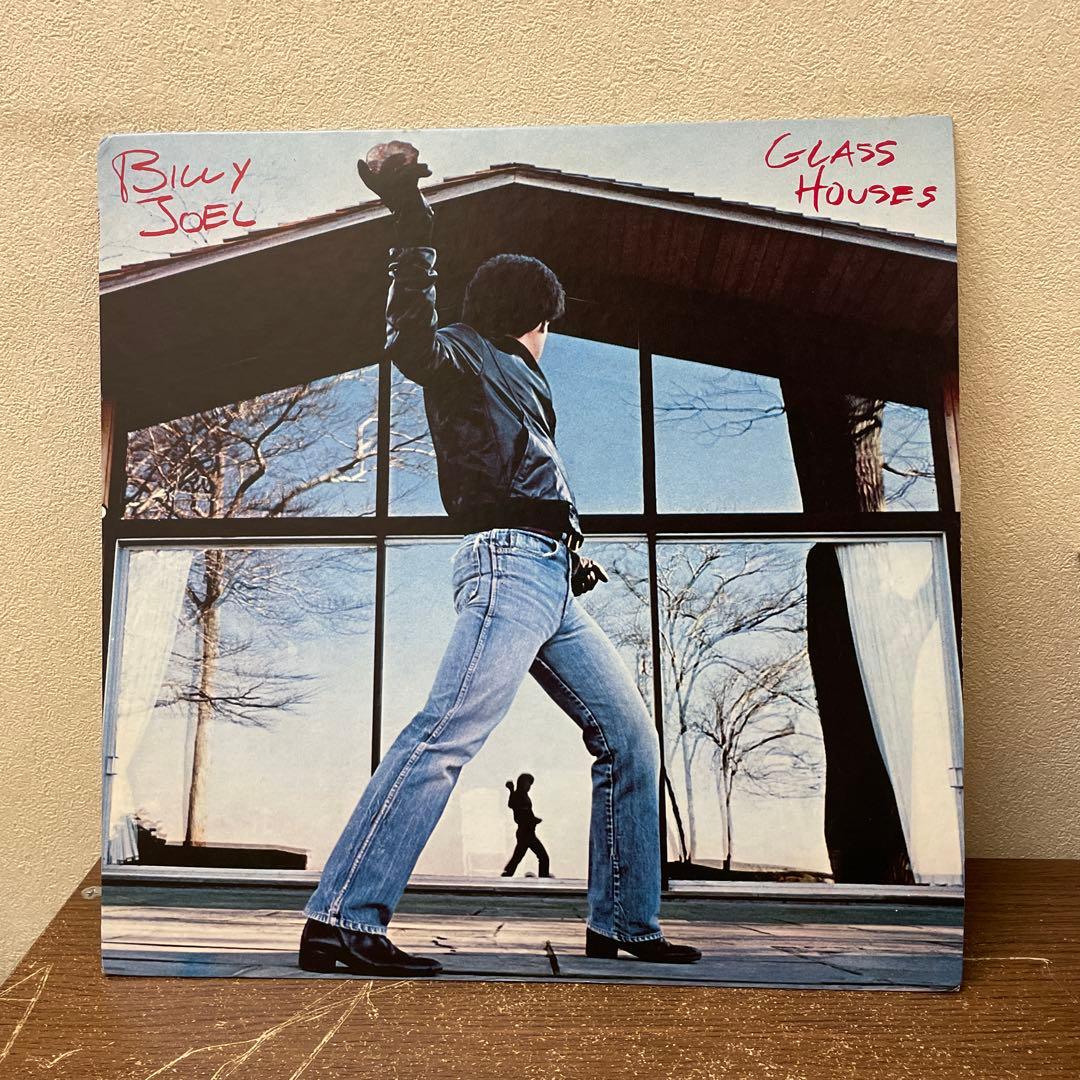 Billy Joel - Glass Houses Vinyl LP 1980 Japan 25AP 1800 With Lyric Sheet