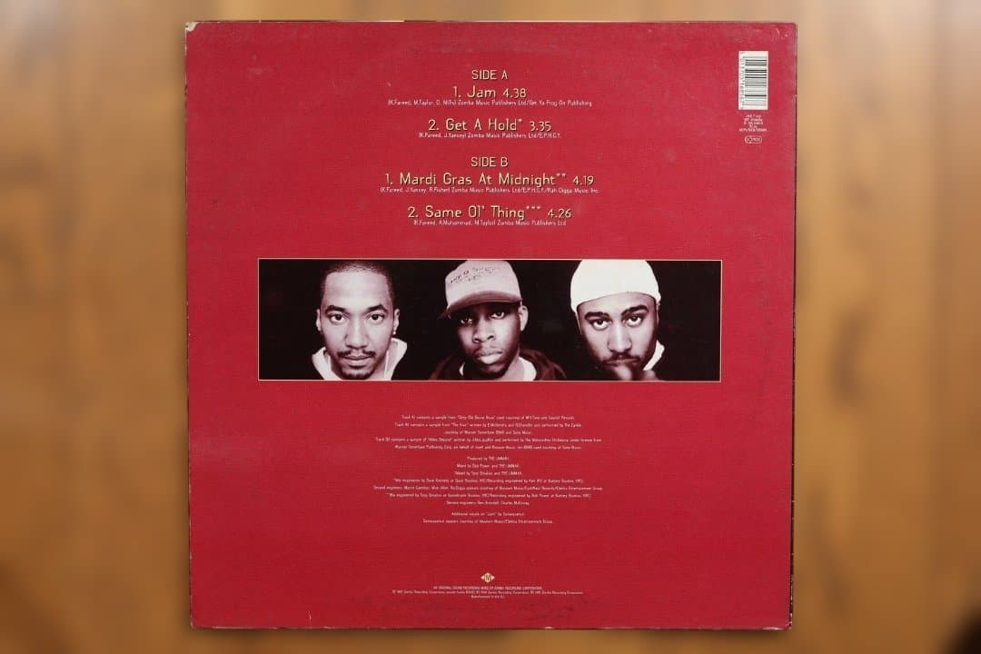 A Tribe Called Quest - The Jam EP - 12" Vinyl Record - Hip Hop Classic