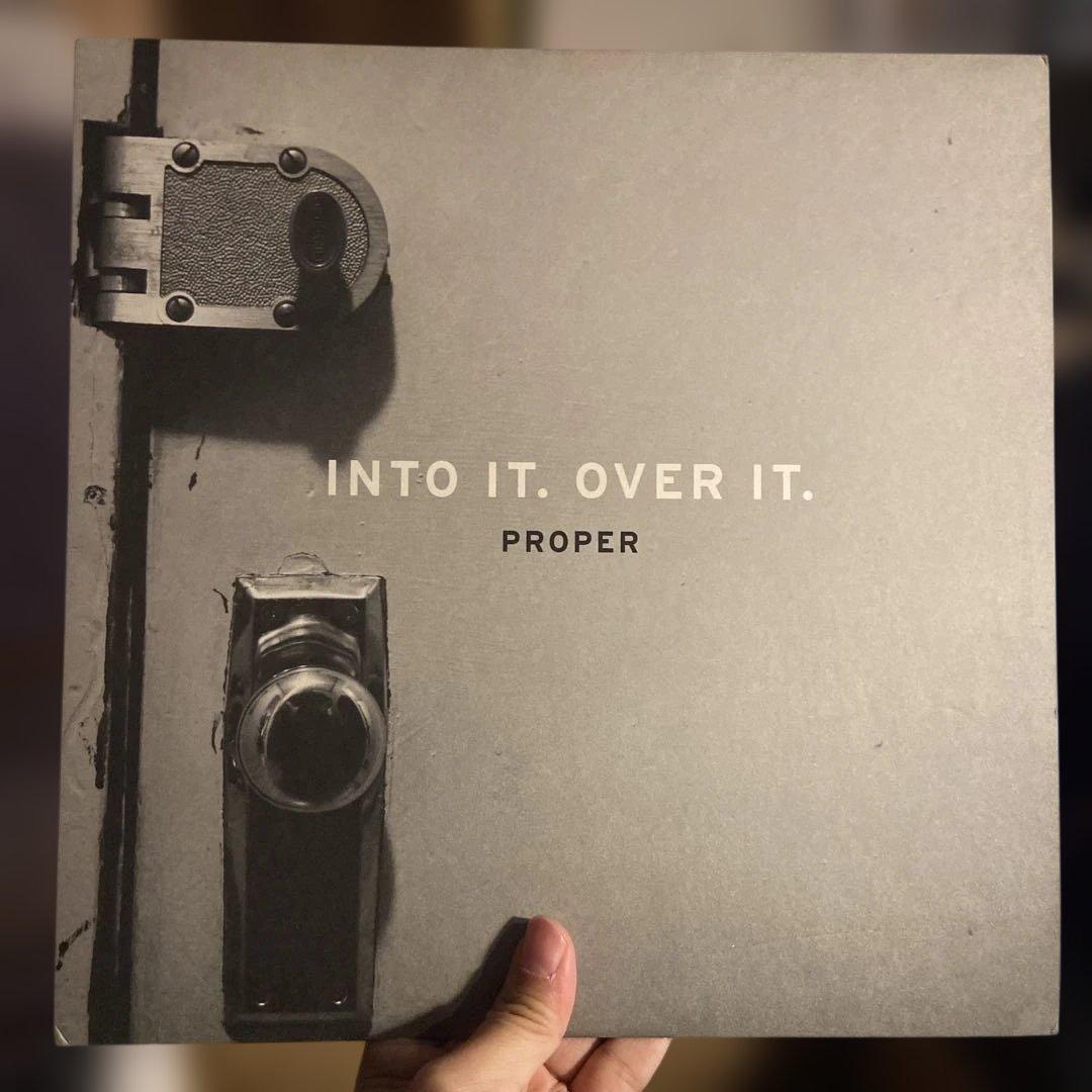 Into It. Over It. - Proper LP Vinyl Record 1st Press Grey Color Variant