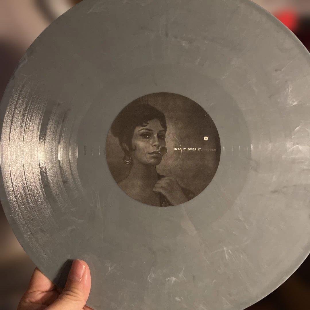 Into It. Over It. - Proper LP Vinyl Record 1st Press Grey Color Variant