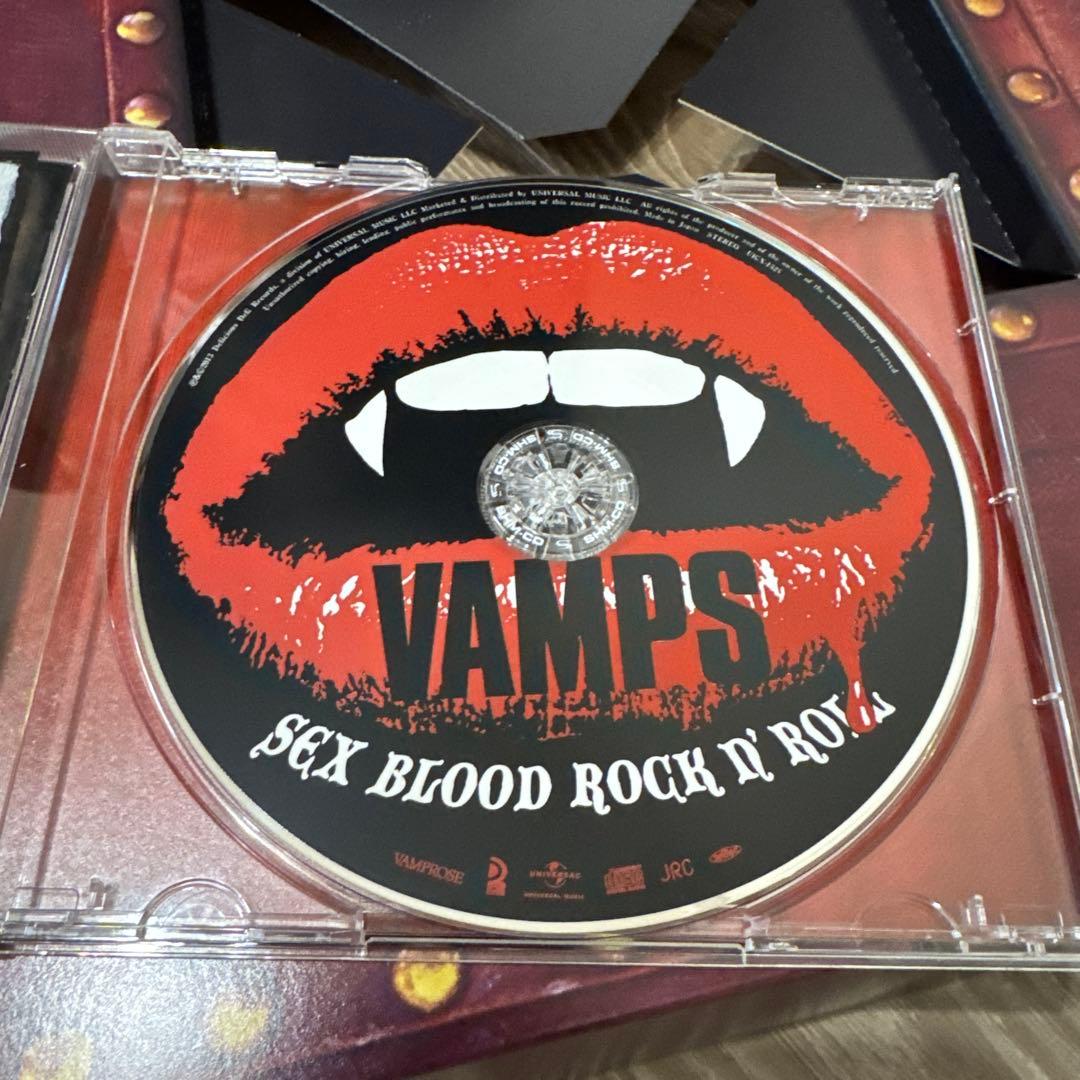 VAMPS SEX BLOOD ROCKN' ROLL Limited Edition CD + Unopened T-shirt Tote Mug Wrist | Japansoundstore