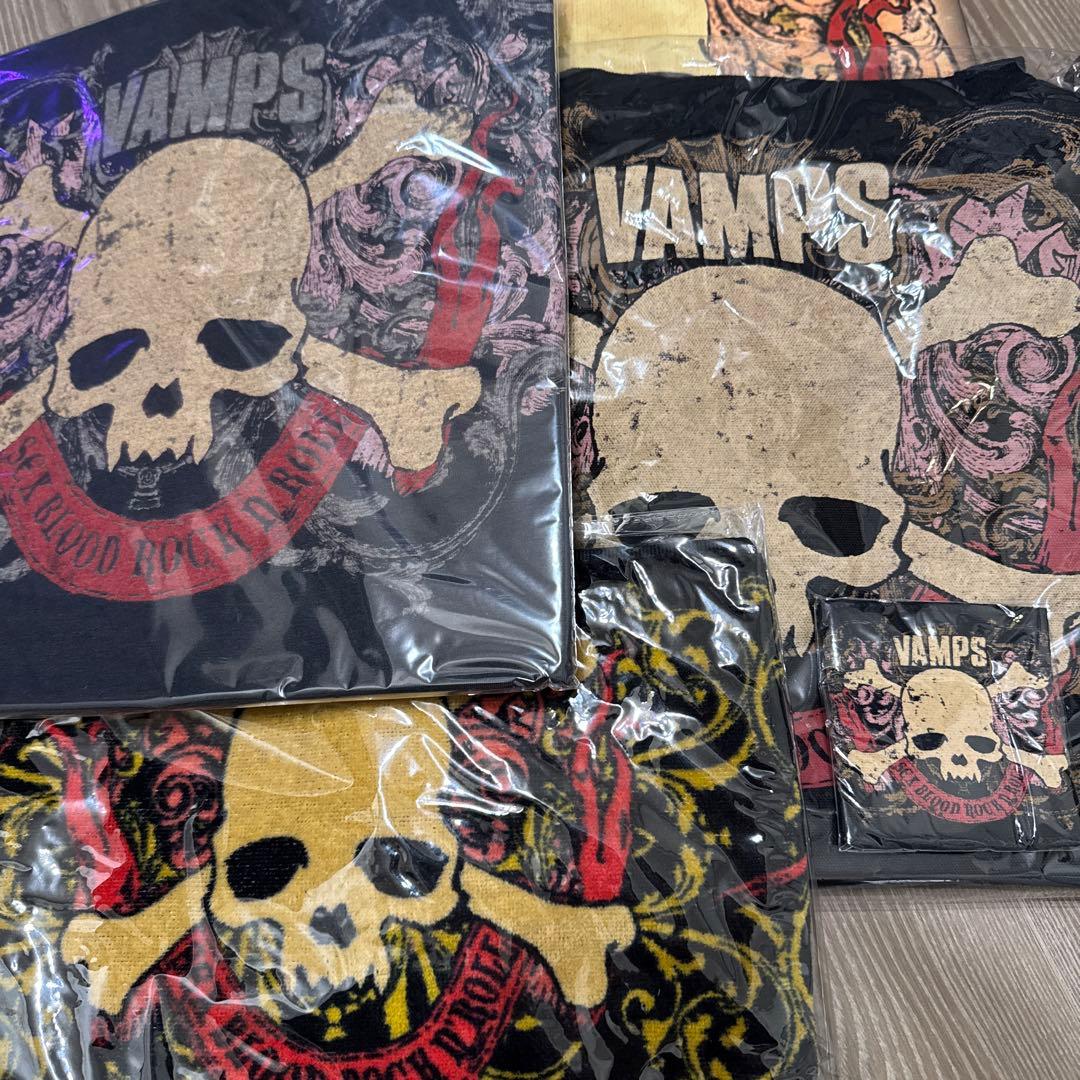 VAMPS SEX BLOOD ROCKN' ROLL Limited Edition CD + Unopened T-shirt Tote Mug Wrist | Japansoundstore