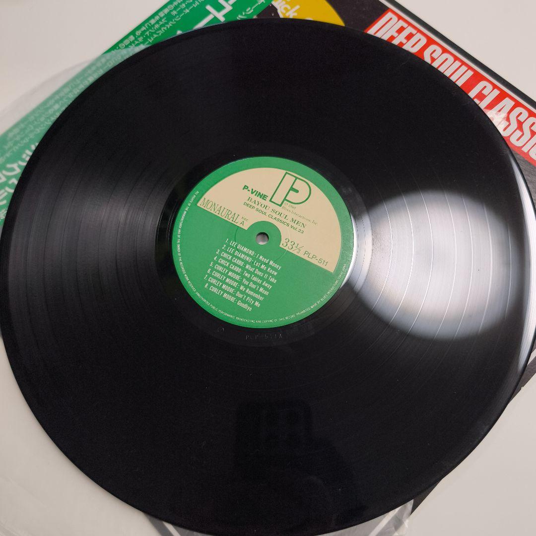 V.A. Bayou Soul Men Deep Soul Classics Vol.23 Vinyl LP P-Vine Japan Pressing
