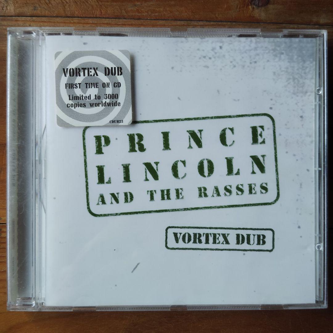 Prince Lincoln and The Rasses - Vortex Dub CD, Limited Edition 3000 Copies