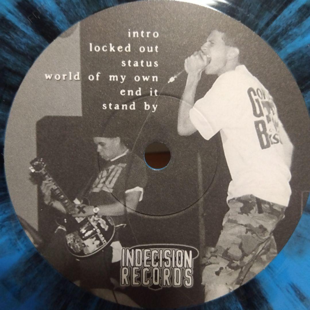 Pushed Aside - Pushed Aside EP 7" Vinyl Indecision Records OCHC Hardcore 2006