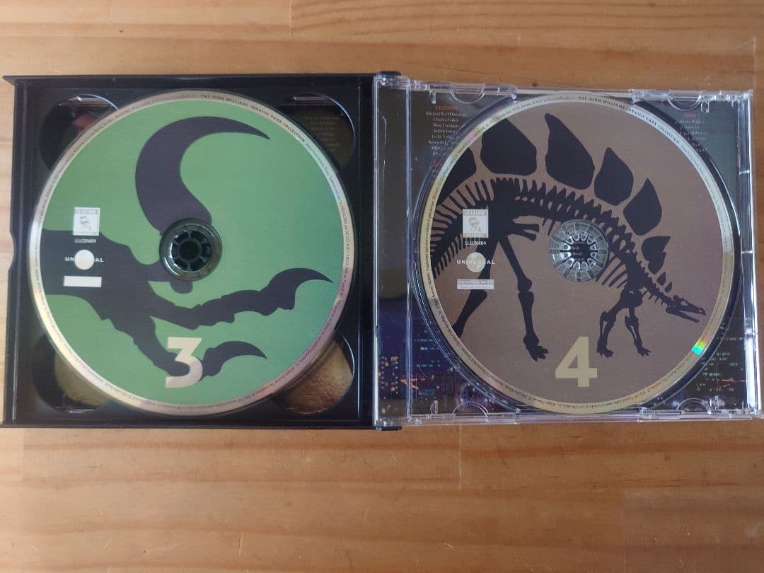 John Williams Jurassic Park Collection 4-CD Box Set La-La Land Records Limited