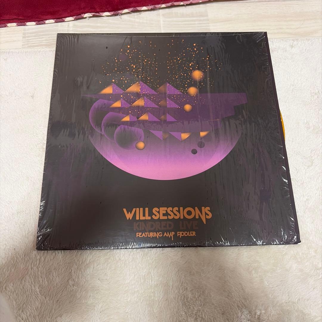 Will Sessions - Kindred Live feat. Amp Fiddler LP Orange Vinyl Record