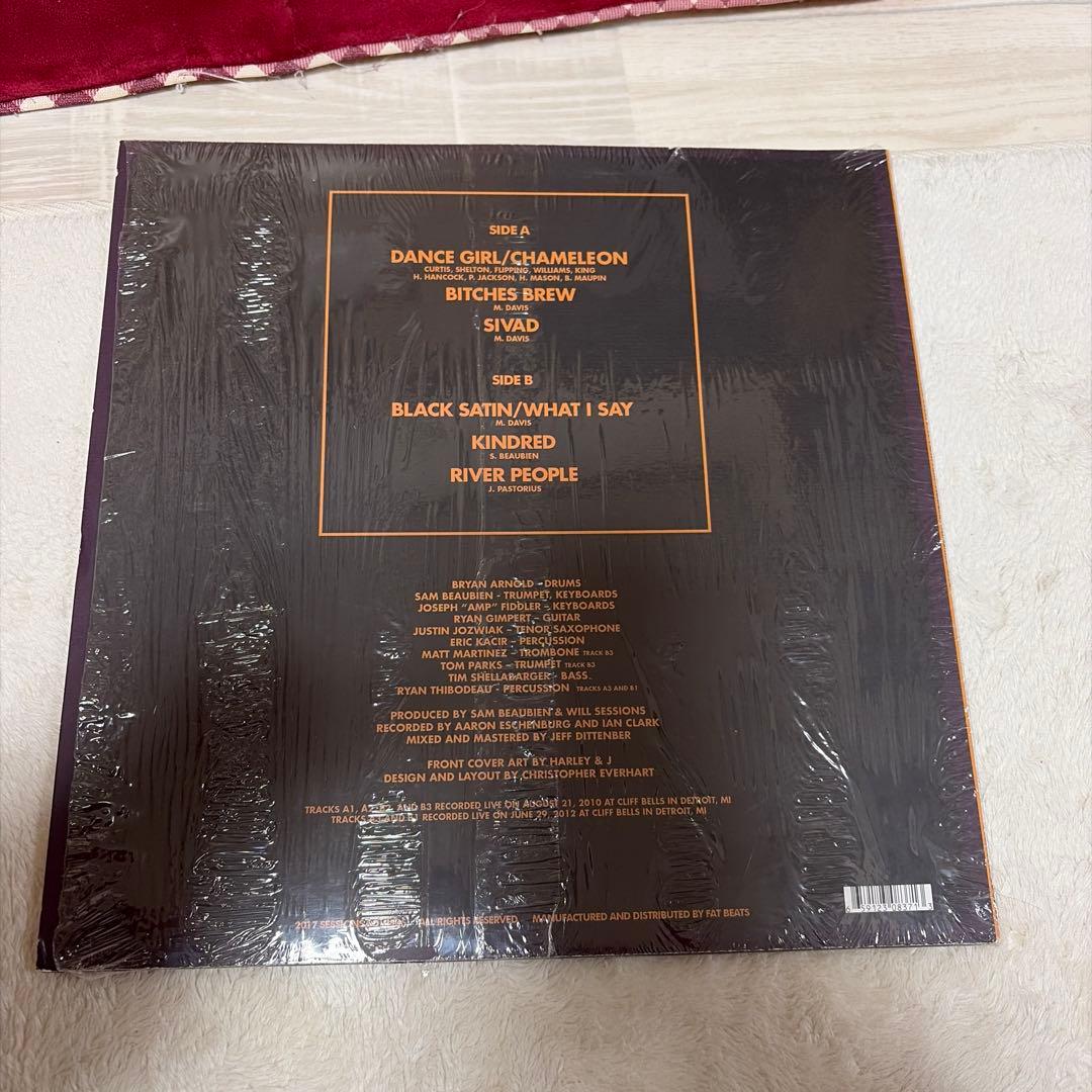 Will Sessions - Kindred Live feat. Amp Fiddler LP Orange Vinyl Record