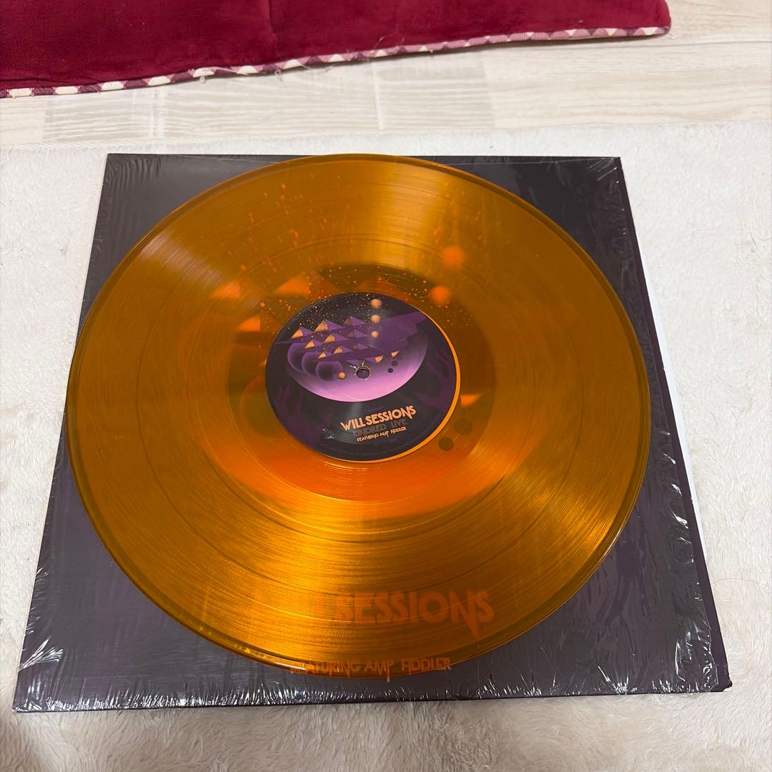 Will Sessions - Kindred Live feat. Amp Fiddler LP Orange Vinyl Record
