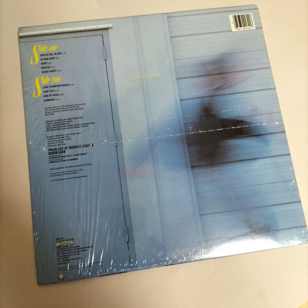 Robin Gibb - Secret Agent LP 1984 Mirage US Pressing Pop Vinyl Record