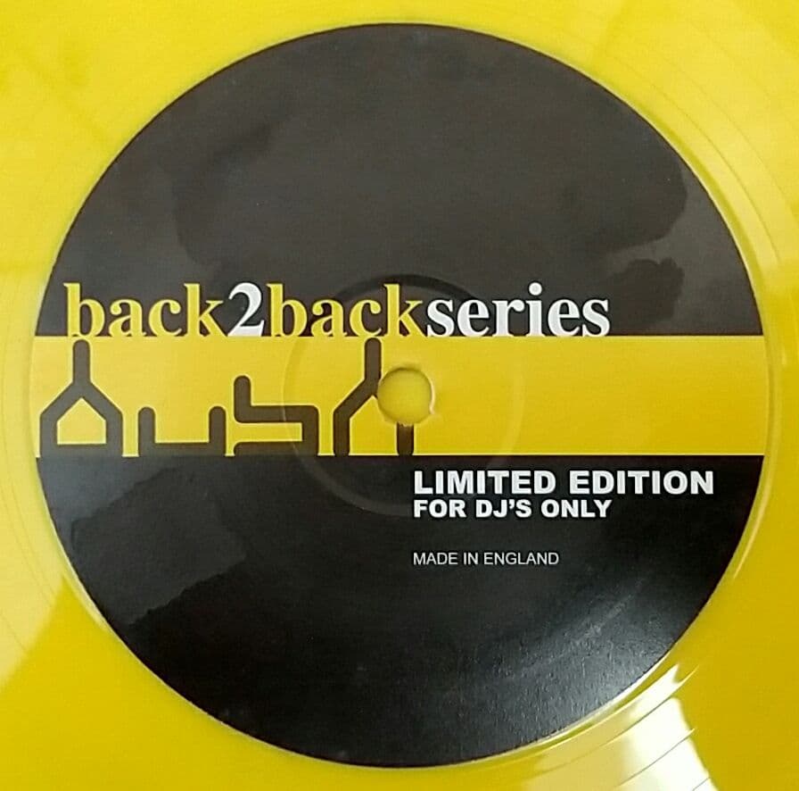 Trevor Rockcliffe / Dan Jones - Back2back Series Part 2 12" Vinyl Techno House