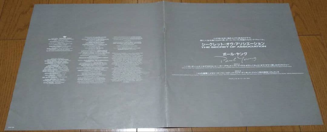 Paul Young The Secret Of Association Vinyl LP Japan Pressing Near Mint 1985 | Japansoundstore