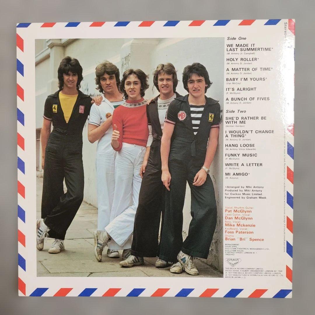 Pat McGlynn's Scotties - Direct Message - Japan LP w/ Insert & Flexi Disc 1977