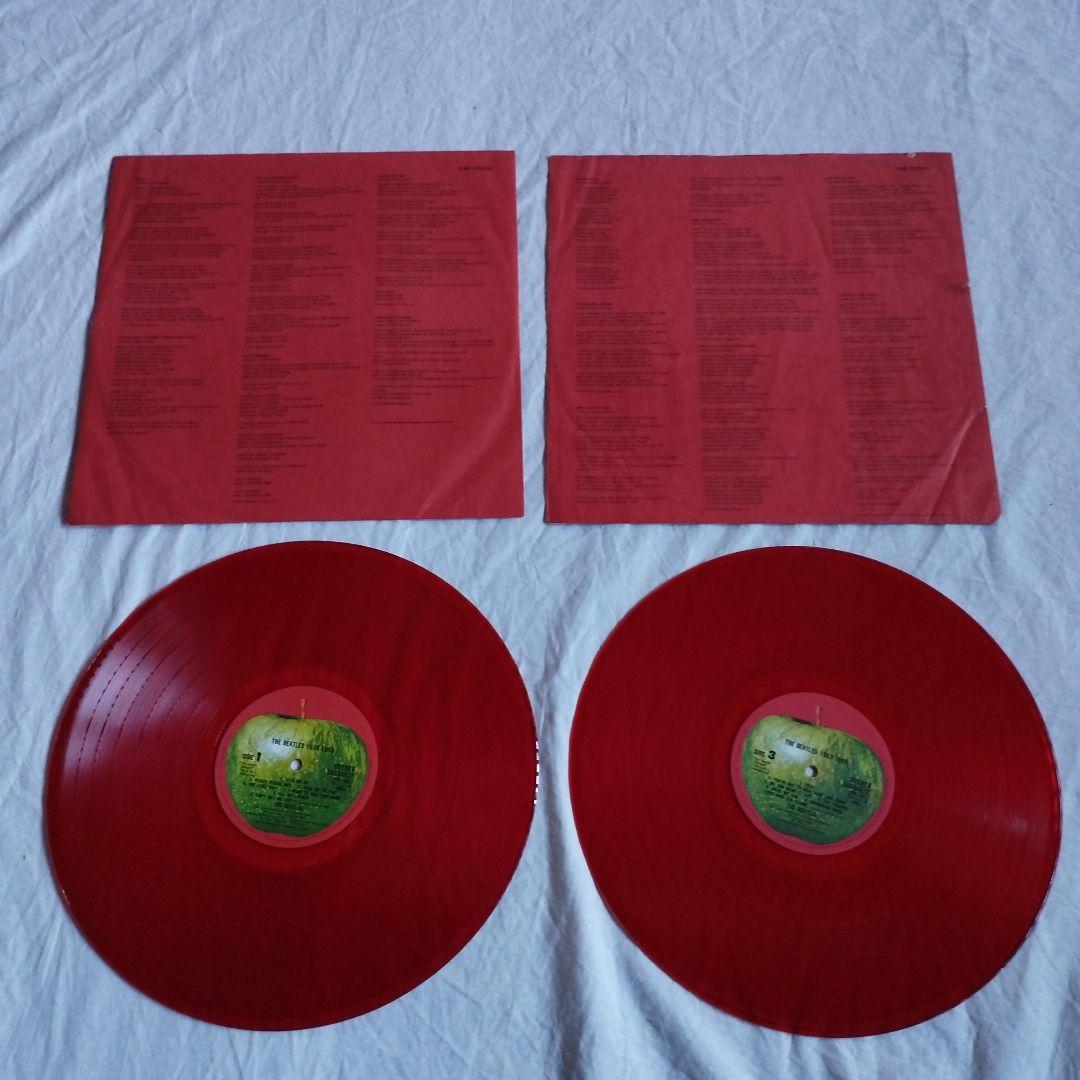 The Beatles 1962-1966 2LP Red Vinyl Japan Pressing with Obi Stereo