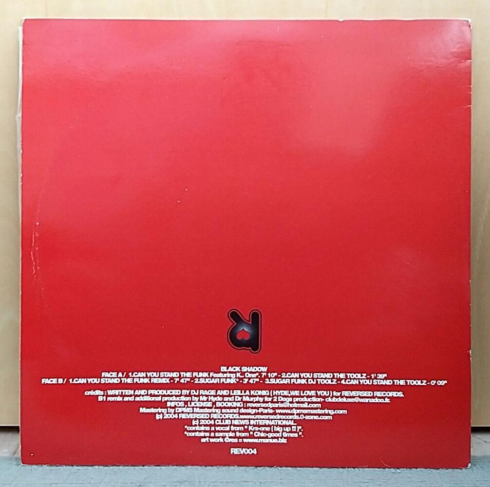 Black Shadow - Can You Stand The Funk 12" Vinyl Record House Dance