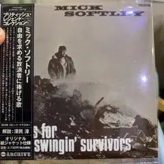 MICK SOFTLEY Songs For Swingin' Survivors CD Japan Mini LP w/ OBI 2010 Remaster