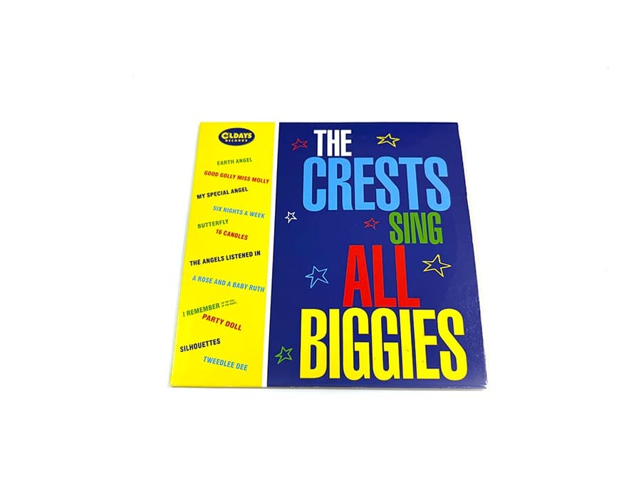 The Crests - The Crests Sing All Biggies CD Japan Press Mini LP Paper Sleeve