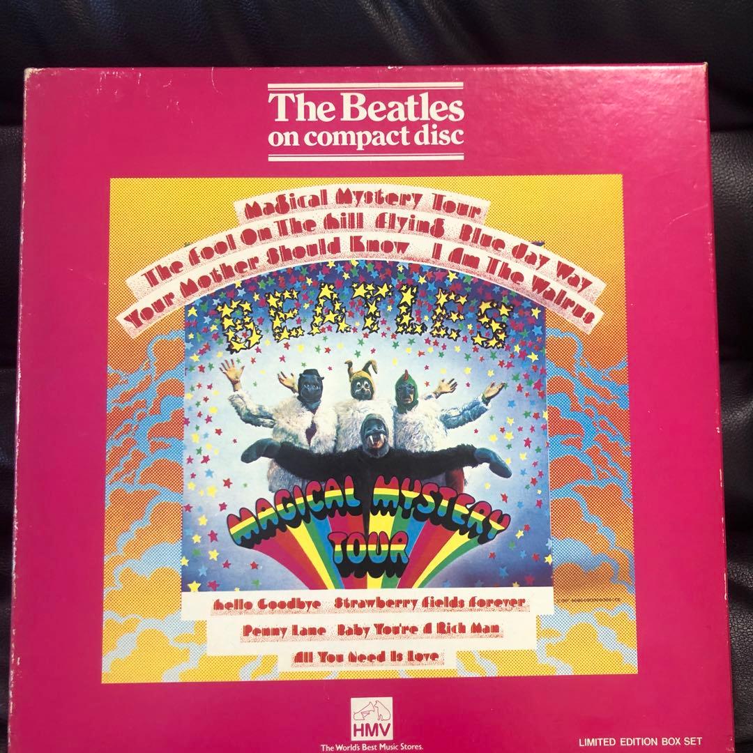 The Beatles Magical Mystery Tour CD Limited HMV Box Set 1987 Japan Press