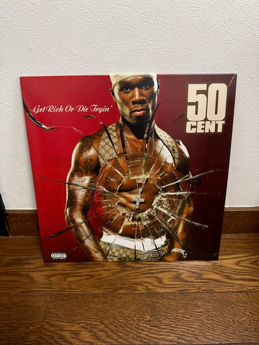 50 Cent - Get Rich Or Die Tryin' Vinyl LP Red Colored Record Hip Hop
