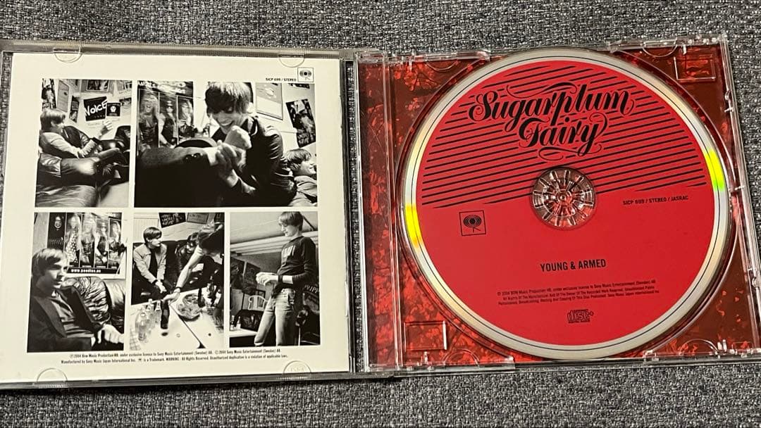 Sugarplum Fairy - Young & Armed CD Japan Press with OBI 2005