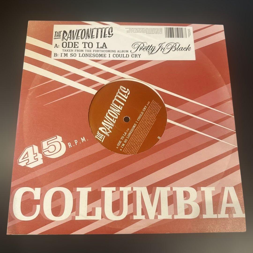 The Raveonettes Ode To La 7" Vinyl Record Limited Edition White Vinyl Indie Rock
