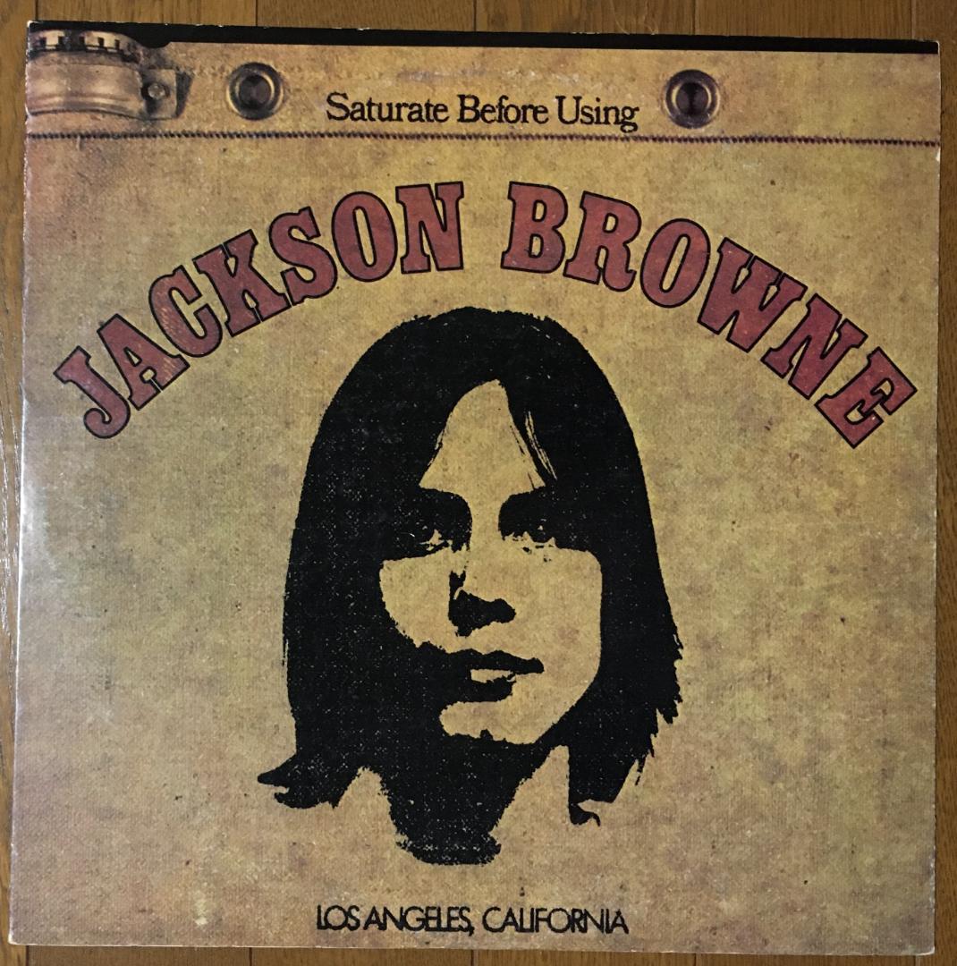 Jackson Browne Saturate Before Using LP Japan Pressing 1972 Folk Rock