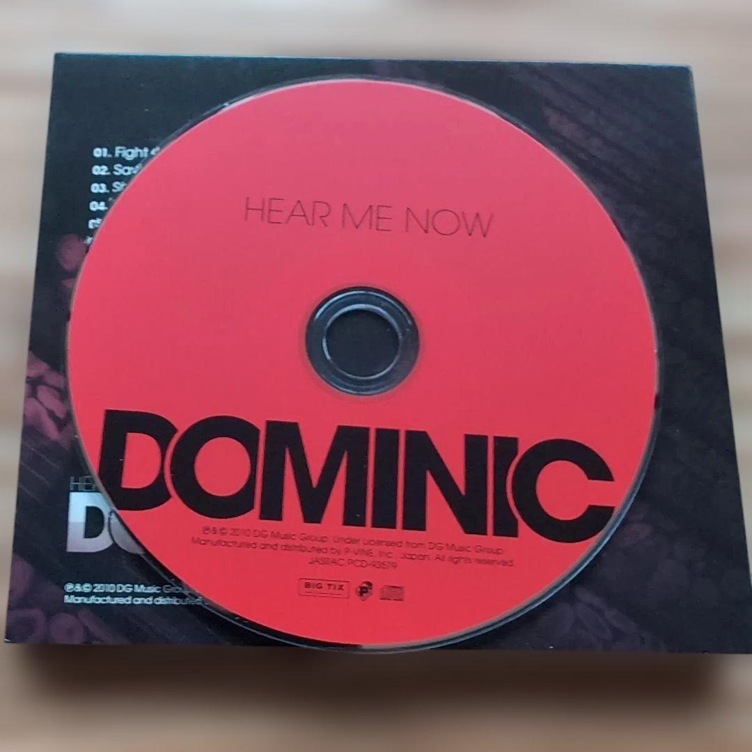 Dominic - Hear Me Now CD Japan Press 2010 Bonus Tracks P-Vine Inc.