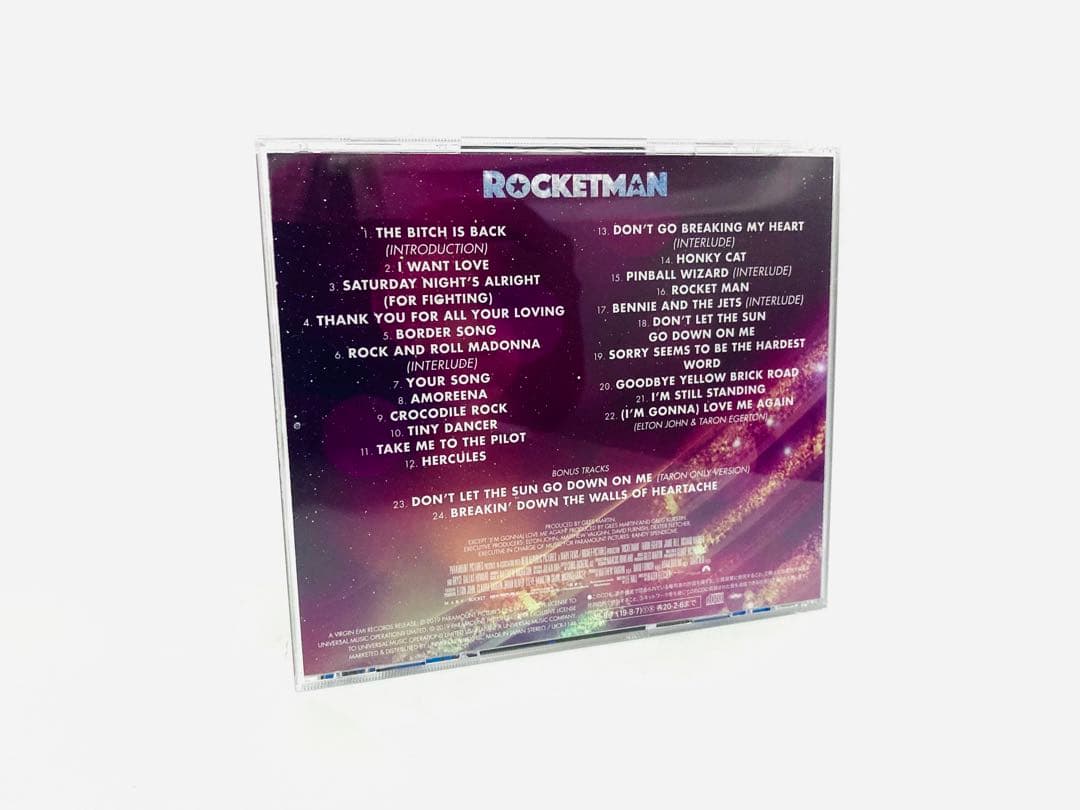 Rocketman Soundtrack CD Japan Press w/ OBI Limited Edition 2019 Elton John Film