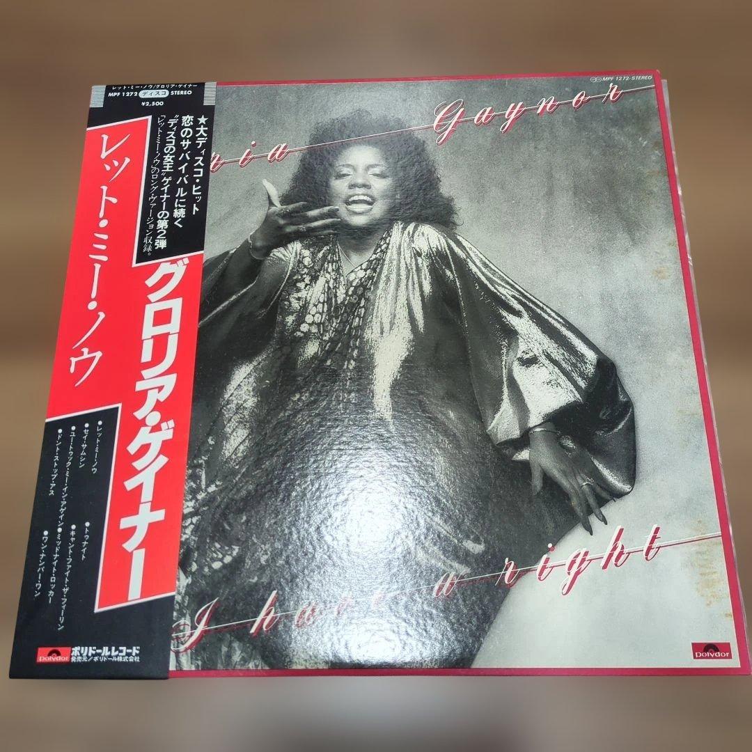 Gloria Gaynor I Have A Right LP Vinyl Japan Issue OBI Polydor Disco Classic