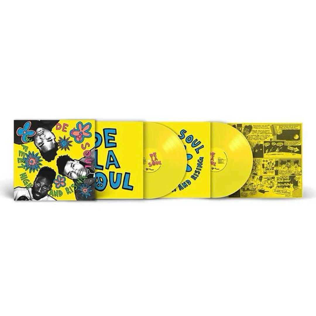 De La Soul - 3 Feet High And Rising 2LP Opaque Yellow Vinyl Reissue