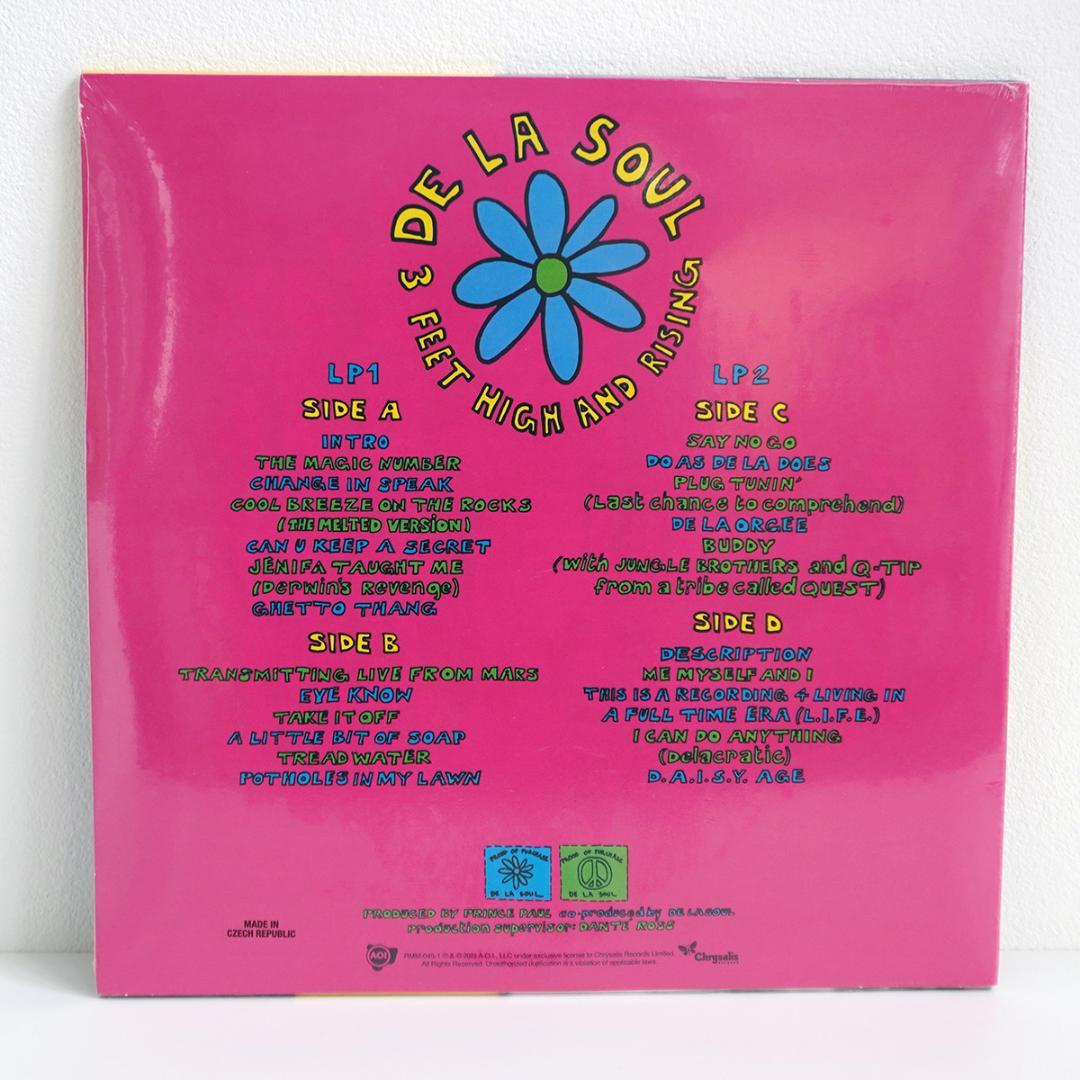 De La Soul - 3 Feet High And Rising 2LP Opaque Yellow Vinyl Reissue