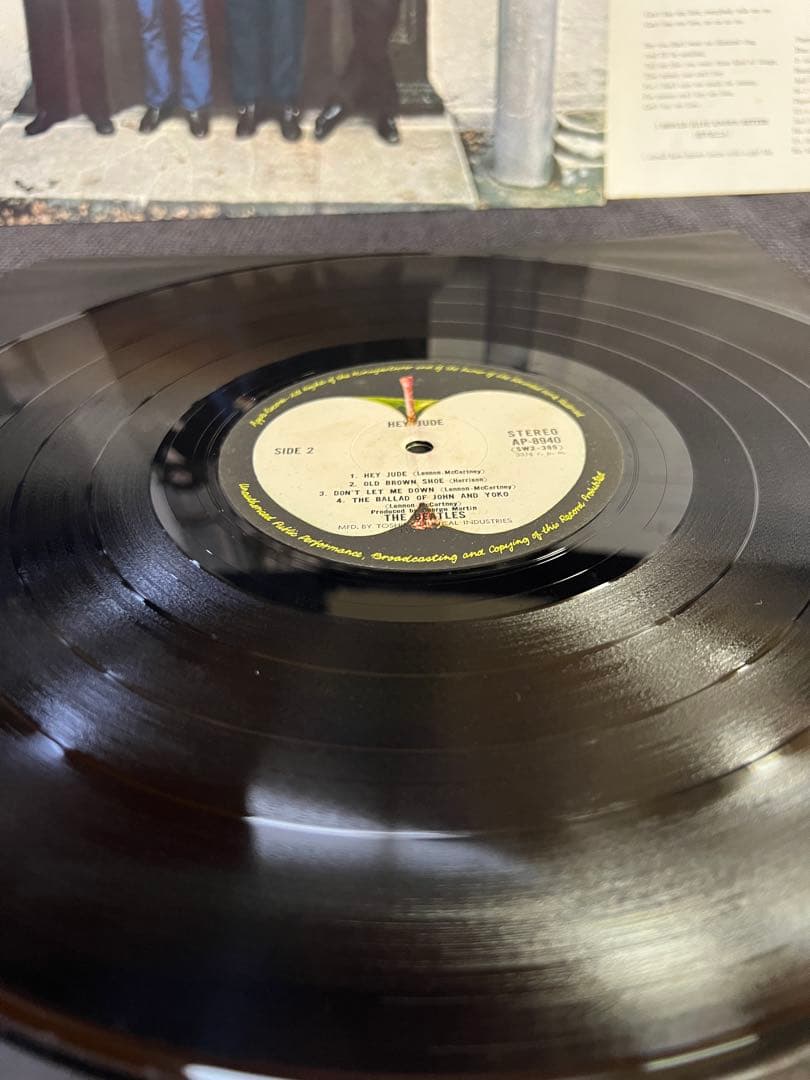 The Beatles - Hey Jude LP Japan Apple AP-8940 Vinyl Record